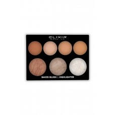 Παλέτα με Ψημένο Ρουζ και Highlighter #897