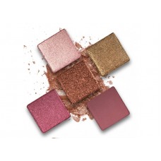 GRIGI PRO PALETTE No 503 METALLIC & SHIMMER EYESHADOW PALETTE 5 COLOURS FUCHSIA & GOLD