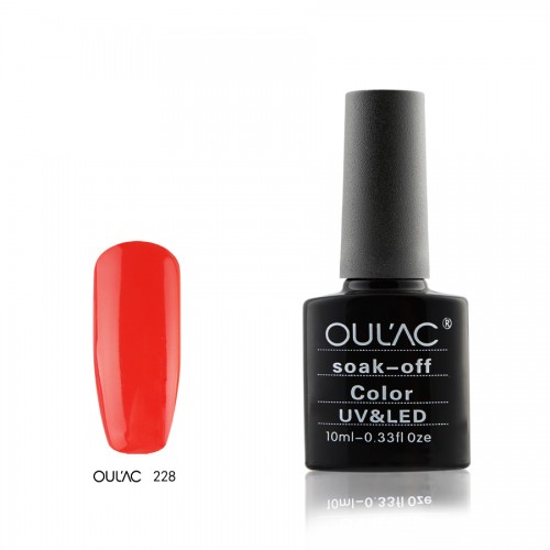 Ημιμόνιμο βερνίκι Oulac 228 - 10ml 