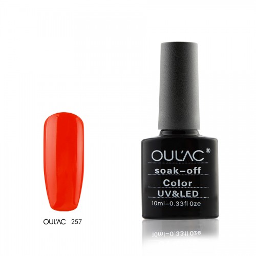 Ημιμόνιμο βερνίκι Oulac 257 - 10ml