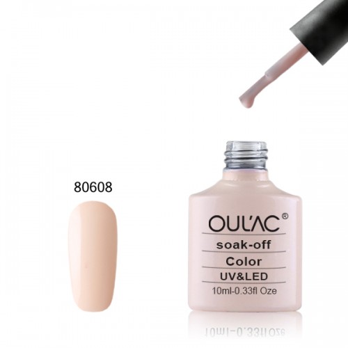 Ημιμόνιμο βερνίκι Oulac 80608 - 10ml