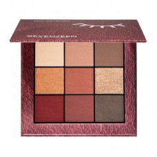 Seventeen Fiery Collection Eyeshadow Palette 12gr