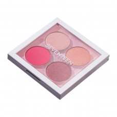 Seventeen Vibrant Eyes Quad Palette No 05 Rosy Nude 6.7g