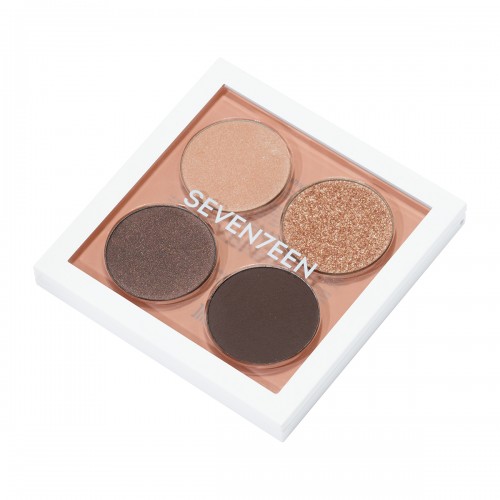 Seventeen Vibrant Eyes Quad Palette No 08 Grey Secret 7.3g