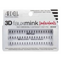 Ardell Τούφες 3D fauxmink Individuals Medium Black