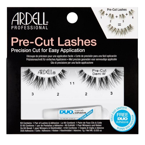 Ardell Τούφες Pre-Cut Demi Wispies με δώρο κόλλα DUO