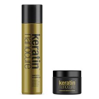Keratin Nanocure Smooth Shampoo Sulfate-free 500 ml + Mask 250ml