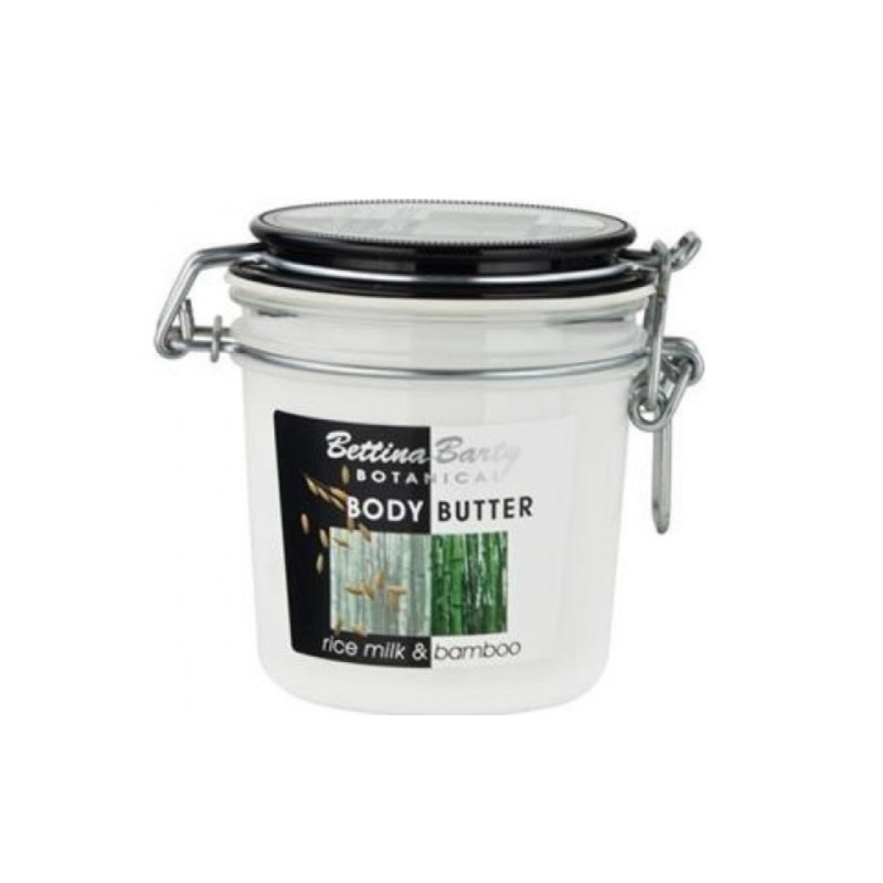 Bettina Barty Botanical Body Butter – Reismilch & Bamboo, 400 Ml, Schnell Einziehend, Samtig Weich