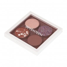 Seventeen Vibrant Eyes Quad Palette No 09 Pink Love 5.7g