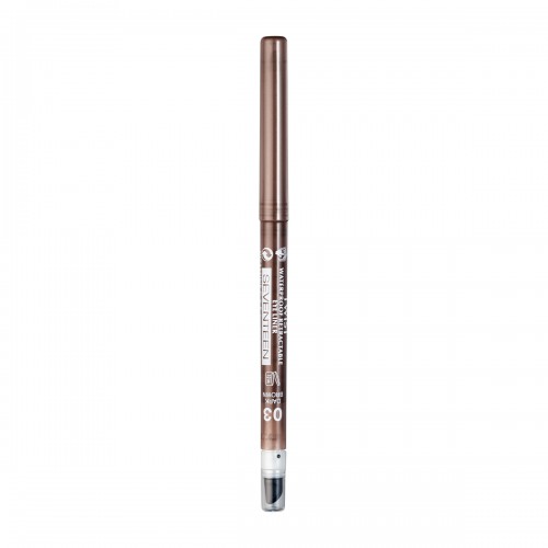 Seventeen Twist Mechanical Retractable Eyeliner 03 Dark Brown