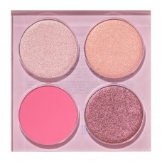 Seventeen Vibrant Eyes Quad Palette No 05 Rosy Nude 6.7g